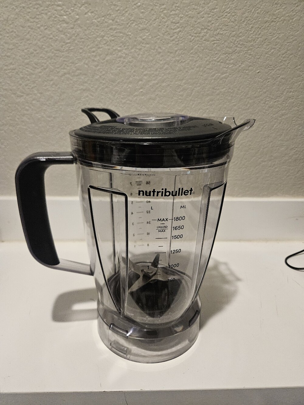 NutriBullet 64oz 8-Cup Pitcher w/ Lid for NBC-12A Blender